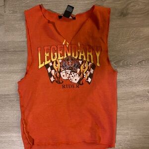 Cropped tank top